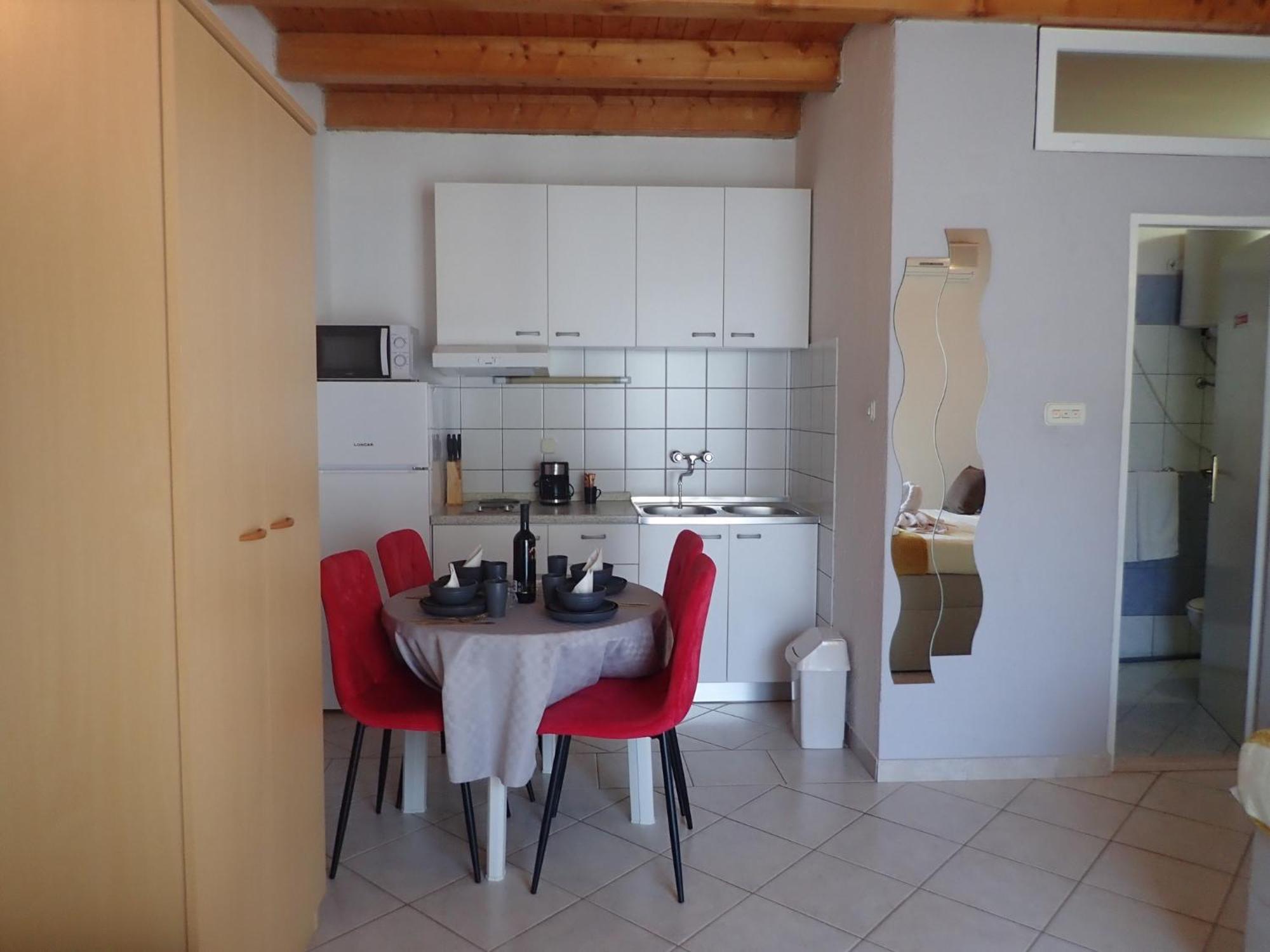 Apartmani Nil Barić Draga Esterno foto