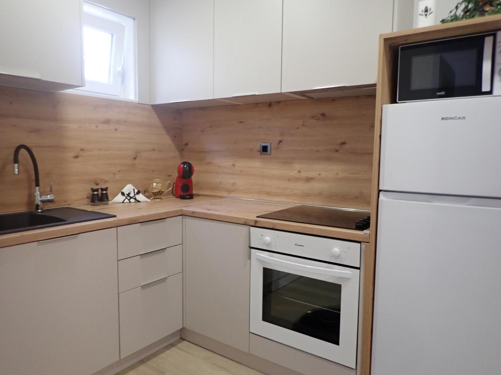 Apartmani Nil Barić Draga Esterno foto